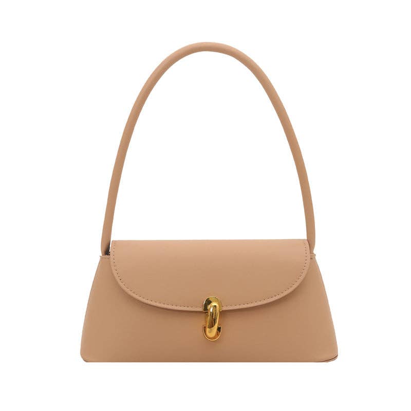 Tessa Lane Vintage-Inspired Polished Shoulder Bag