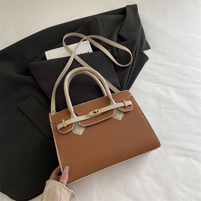 Blair Belle Minimalist Polished Crossbody Bag
