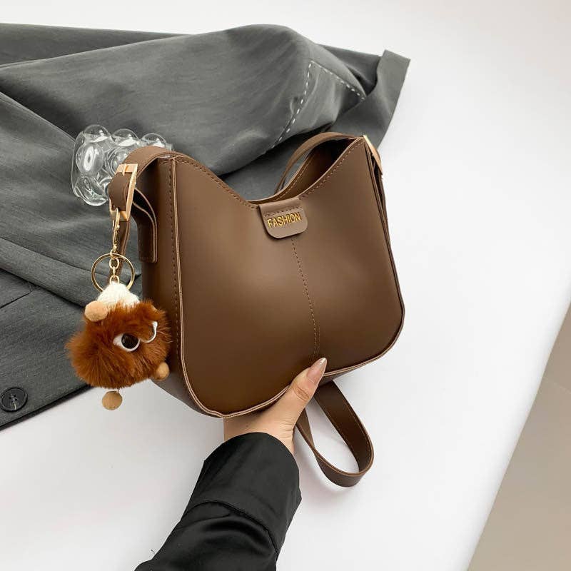 Tessa June Vintage-Inspired Polished Bucket Bag