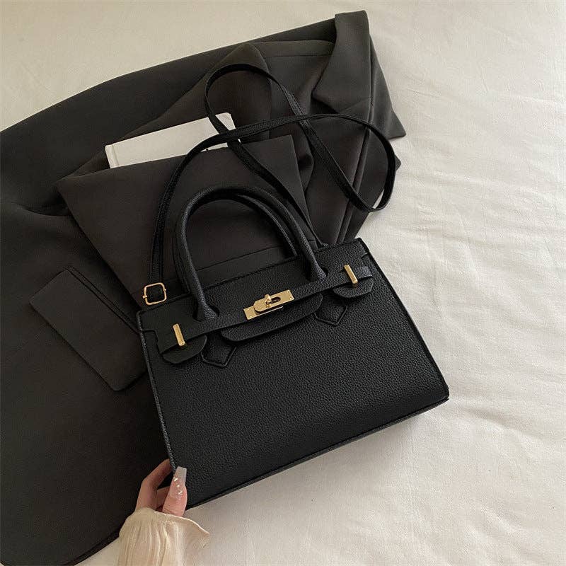 Blair Belle Minimalist Polished Crossbody Bag