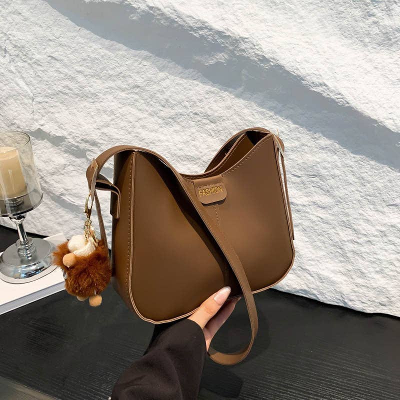 Tessa June Vintage-Inspired Polished Bucket Bag