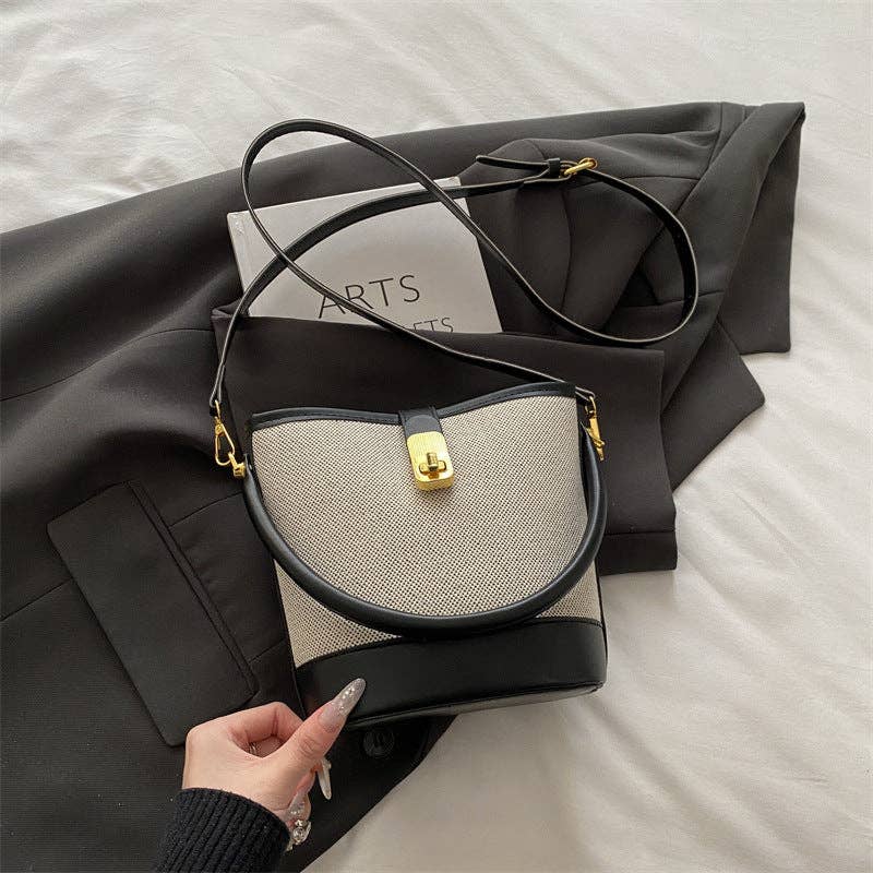 Daphne Skye Colorblock Bucket Bag