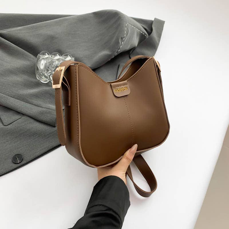 Tessa June Vintage-Inspired Polished Bucket Bag