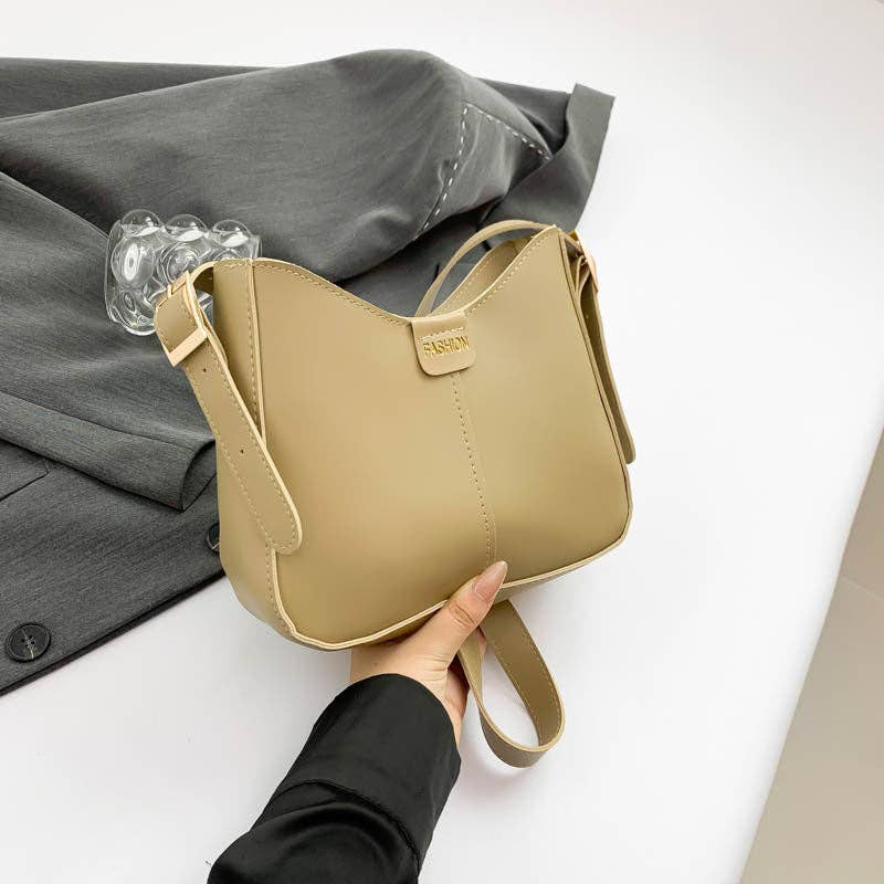 Tessa June Vintage-Inspired Polished Bucket Bag