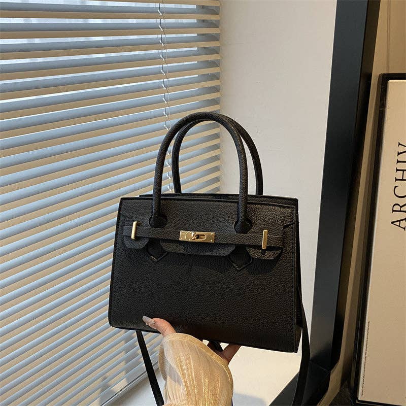 Blair Belle Minimalist Polished Crossbody Bag